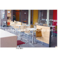Venta al por mayor moderna de muebles de restaurante de comida rápida mesa y silla (FOH-XM60)